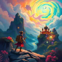 The Musician's Quest - Text-based game