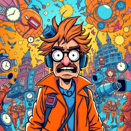 Chrono Clash: Whose Time Is It Anyway? - Text-based game