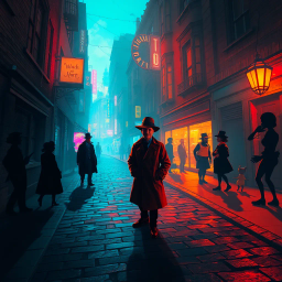 Whose Shadow Is It Anyway? - Text-based game