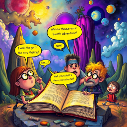 MetaQuest: Whose Adventure Is It Anyway? - Text-based game