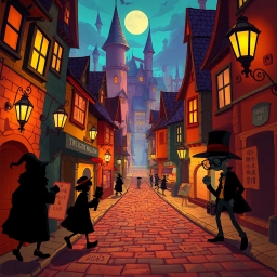 Whose Shadow is it Anyway? - Text-based game