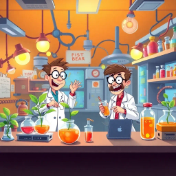 Whose Lab Is It Anyway? - Text-based game