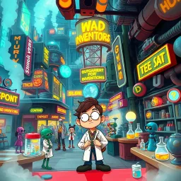 Whose Lab Is It Anyway? - Text-based game