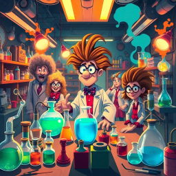 Whose Lab is it Anyway? - Text-based game