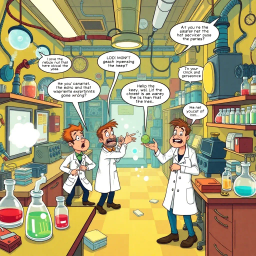 Whose Lab Is It Anyway? - Text-based game