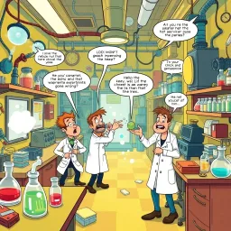 Whose Lab Is It Anyway? - Text-based game