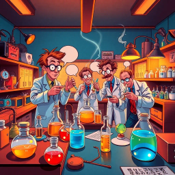 Whose Lab Is It Anyway? - Text-based game