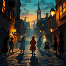 Whose Shadow Is It Anyway? - Text-based game