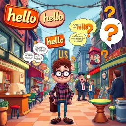 Whose Hello, Anyway? - Text-based game