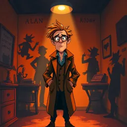 Whose Shadow Is It Anyway? - Text-based game