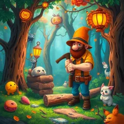 Log Jammed! - Text-based game