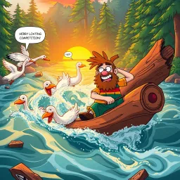 Log Jam Chronicles - Text-based game