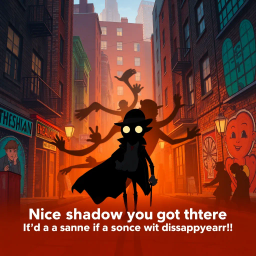 Whose Shadow is it Anyway? - Text-based game