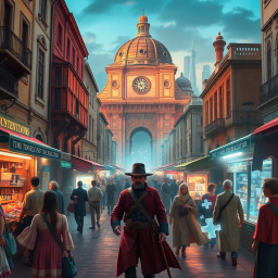Chrono-Crisis: Whose Time Is It Anyway? - Text-based game