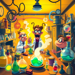 Whose Lab Is It Anyway? - Text-based game