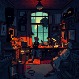Whose Shadow Is It Anyway? - Text-based game