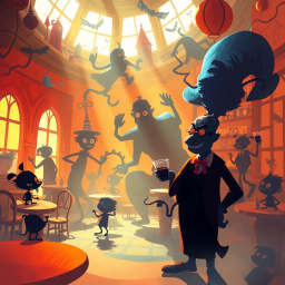 Whose Shadow Is It Anyway? - Text-based game