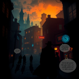Whose Shadow Is It Anyway? - Text-based game