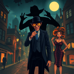 Whose Shadow Is It Anyway? - Text-based game
