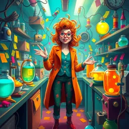 Whose Lab is it Anyway? - Text-based game