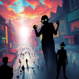 Whose Shadow Is It Anyway? - Text-based game