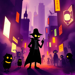 Whose Shadow Is It Anyway? - Text-based game