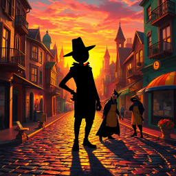 Whose Shadow Is It Anyway? - Text-based game