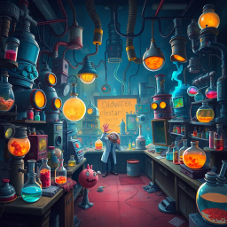 Whose Lab Is It Anyway? - Text-based game