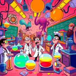 Whose Lab Is It Anyway? - Text-based game