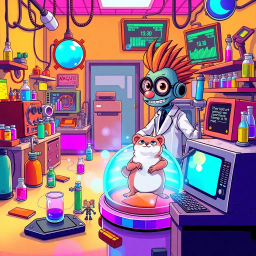 Whose Lab is it Anyway? - Text-based game