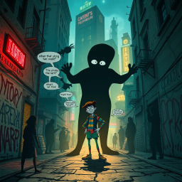 Whose Shadow Is It Anyway? - Text-based game