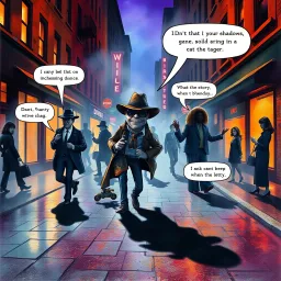 Whose Shadow Is It Anyway? - Text-based game