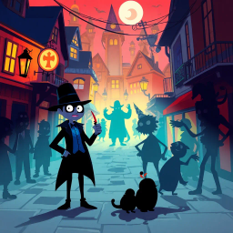 Whose Shadow Is It Anyway? - Text-based game