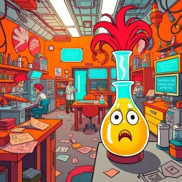 Labyrinth of Whose Lab Is It Anyway? - Text-based game