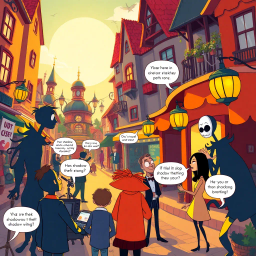 Whose Shadow is it Anyway? - Text-based game