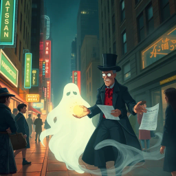 Spectral Contracts: Who You Gonna Call? - Text-based game