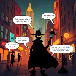 Whose Shadow Is It Anyway? - Text-based game