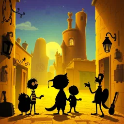 Whose Shadow Is It Anyway? - Text-based game