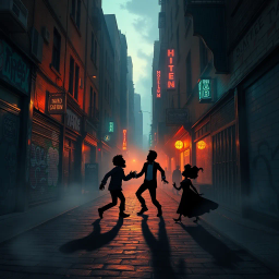 Whose Shadow is it Anyway? - Text-based game