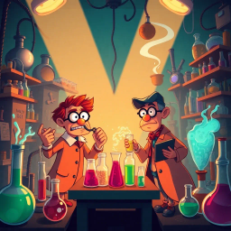 Whose Lab Is It Anyway? - Text-based game