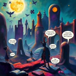 Whose Shadow is it Anyway? - Text-based game