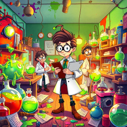 Whose Lab Is It Anyway? - Text-based game