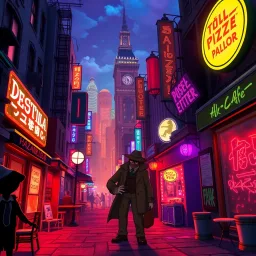 Whose Shadow Is It Anyway? - Text-based game
