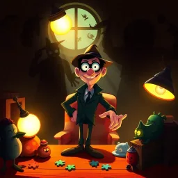 Whose Shadow Is It Anyway? - Text-based game