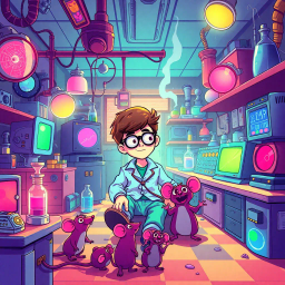 Whose Lab Is It Anyway? - Text-based game
