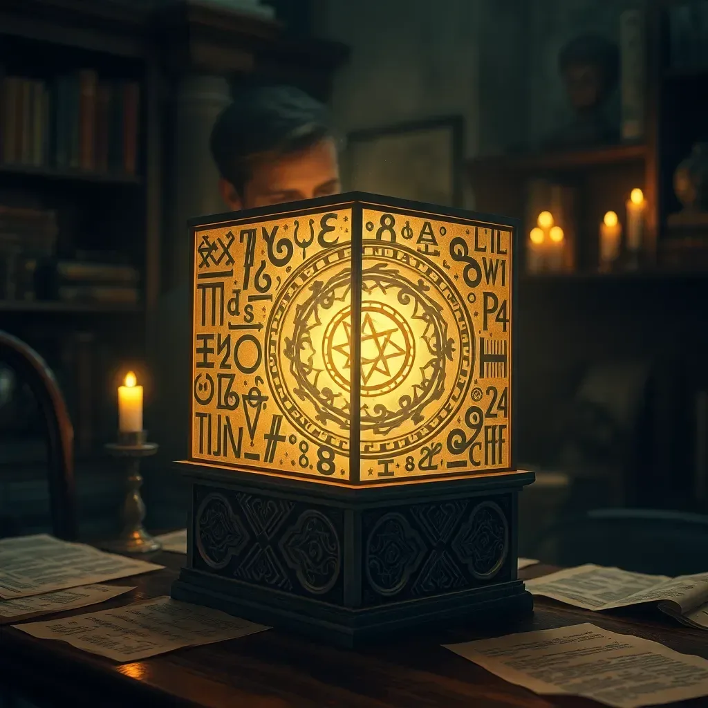 Spinning Glyphs