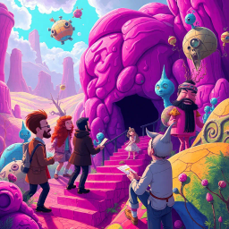 MetaQuest: Whose Adventure Is It Anyway? - Text-based game