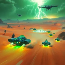 Electric Rush - Text-based game