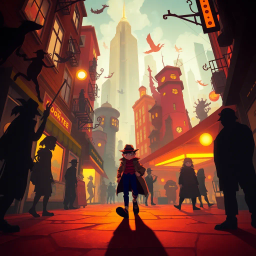 Whose Shadow Is It Anyway? - Text-based game