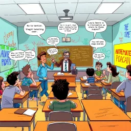 Detention Dueling: The Classroom Showdown